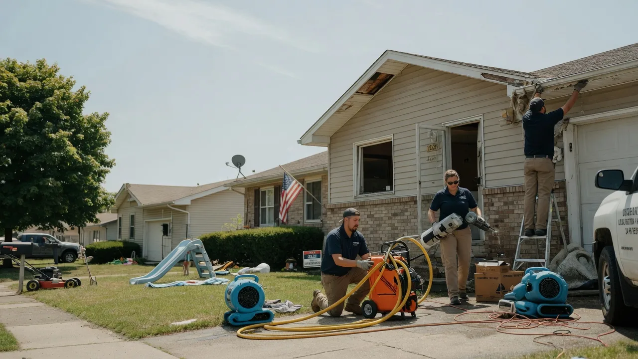 Water Damage Restoration in Hartsville, IN near me